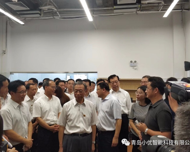 山東省委書記、省長、青島市委書記一行蒞臨我司視察指導(dǎo)工作